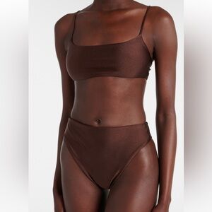 NWT Jade Swim Terry Muse Top + Incline bottom bikini
